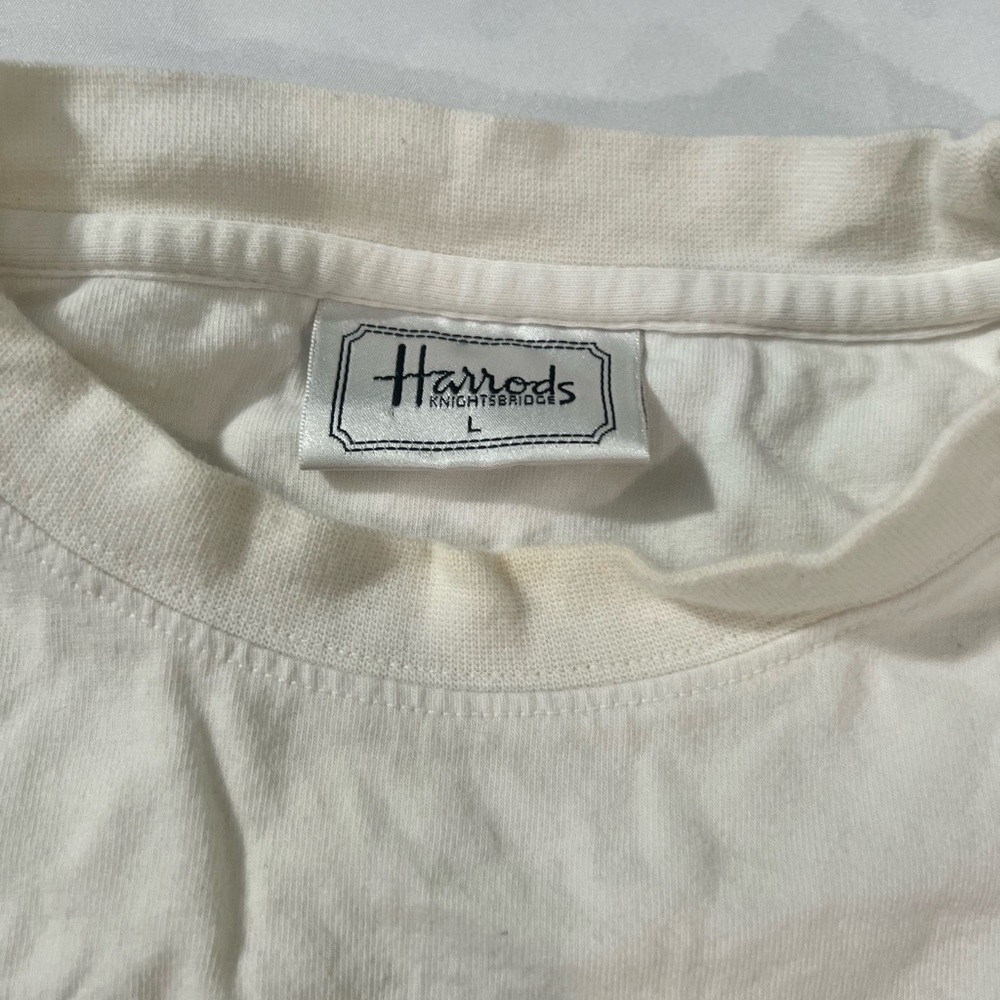 Harrods Cream London Graphic Tee - Picture 3 of 3